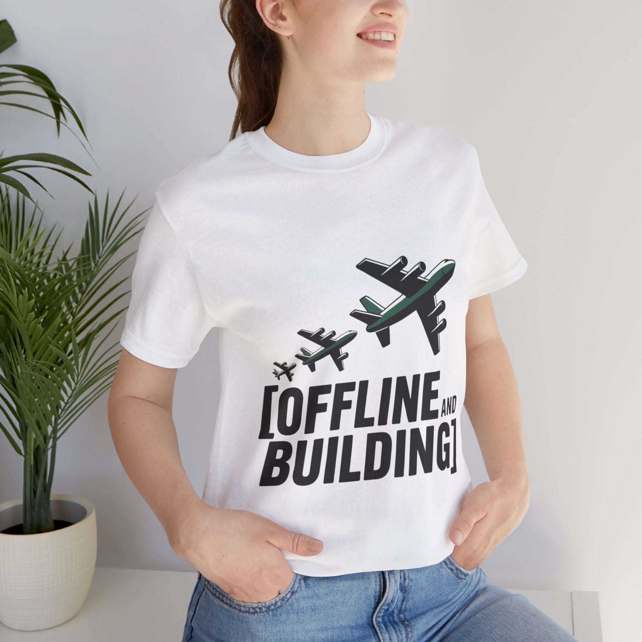 Offline and Building Discipline Mindset T-shirt