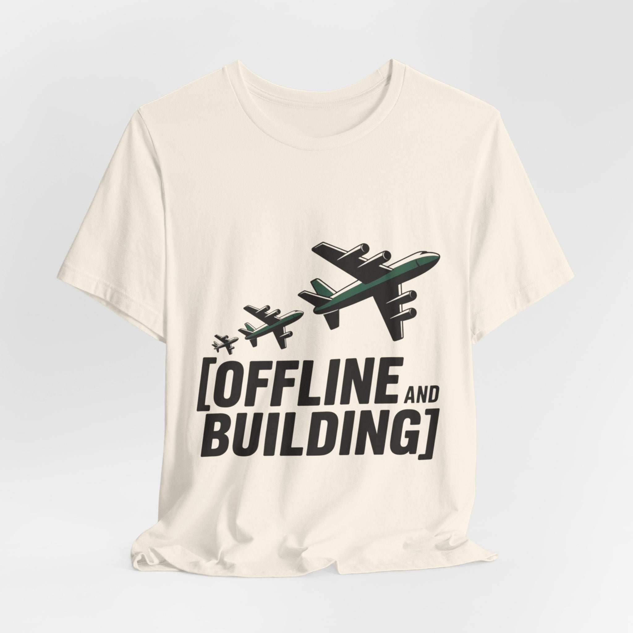 Offline and Building Discipline Mindset T-shirt