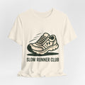 Slow Runner Club Funny Running T-Shirt for Runners