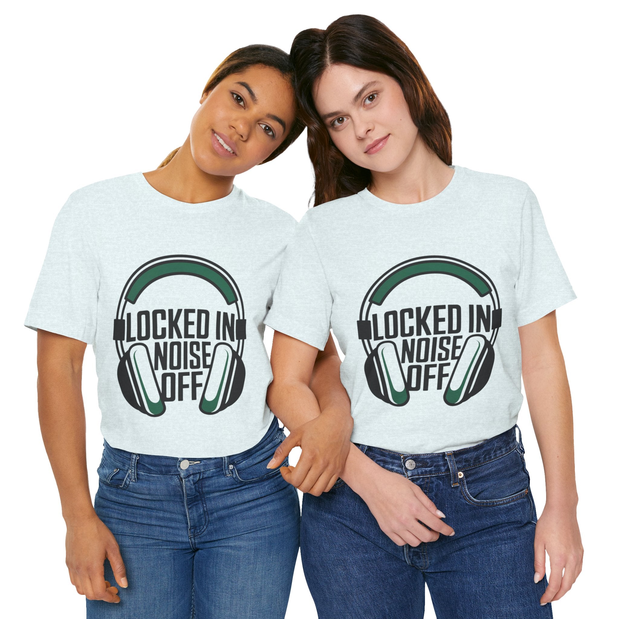 Locked In Noise Off Discipline Mindset T-shirt