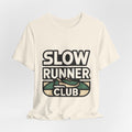 Slow Runner Club Funny Running T-Shirt for Runners