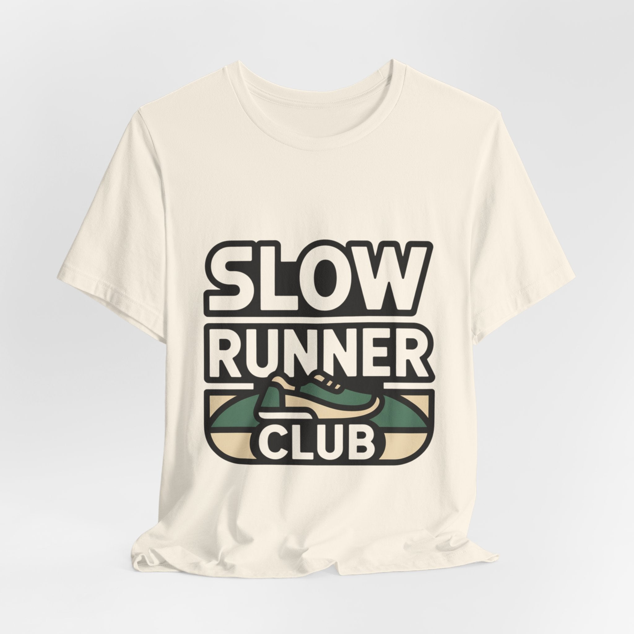 Slow Runner Club Funny Running T-Shirt for Runners
