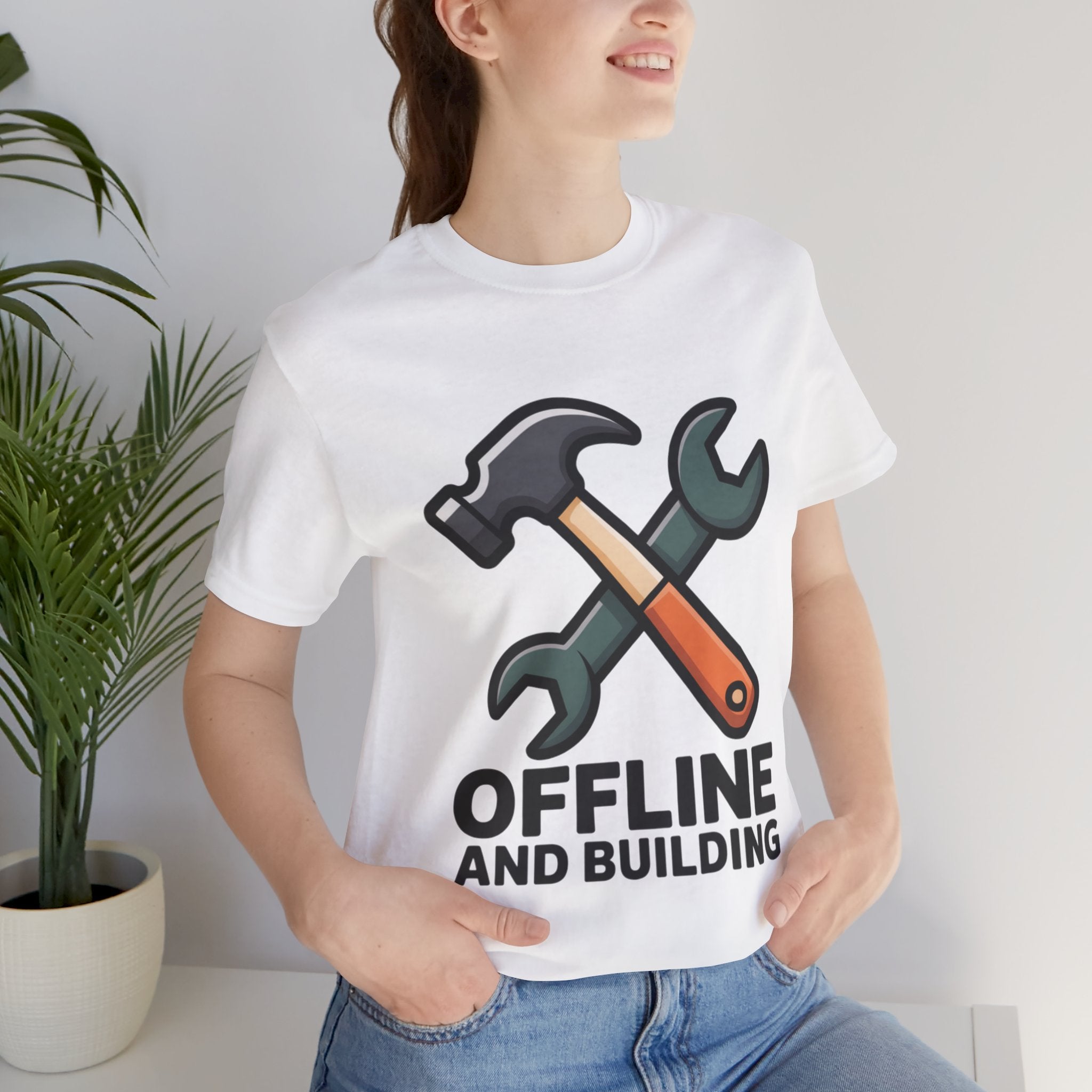 Offline and Building Discipline Mindset T-shirt