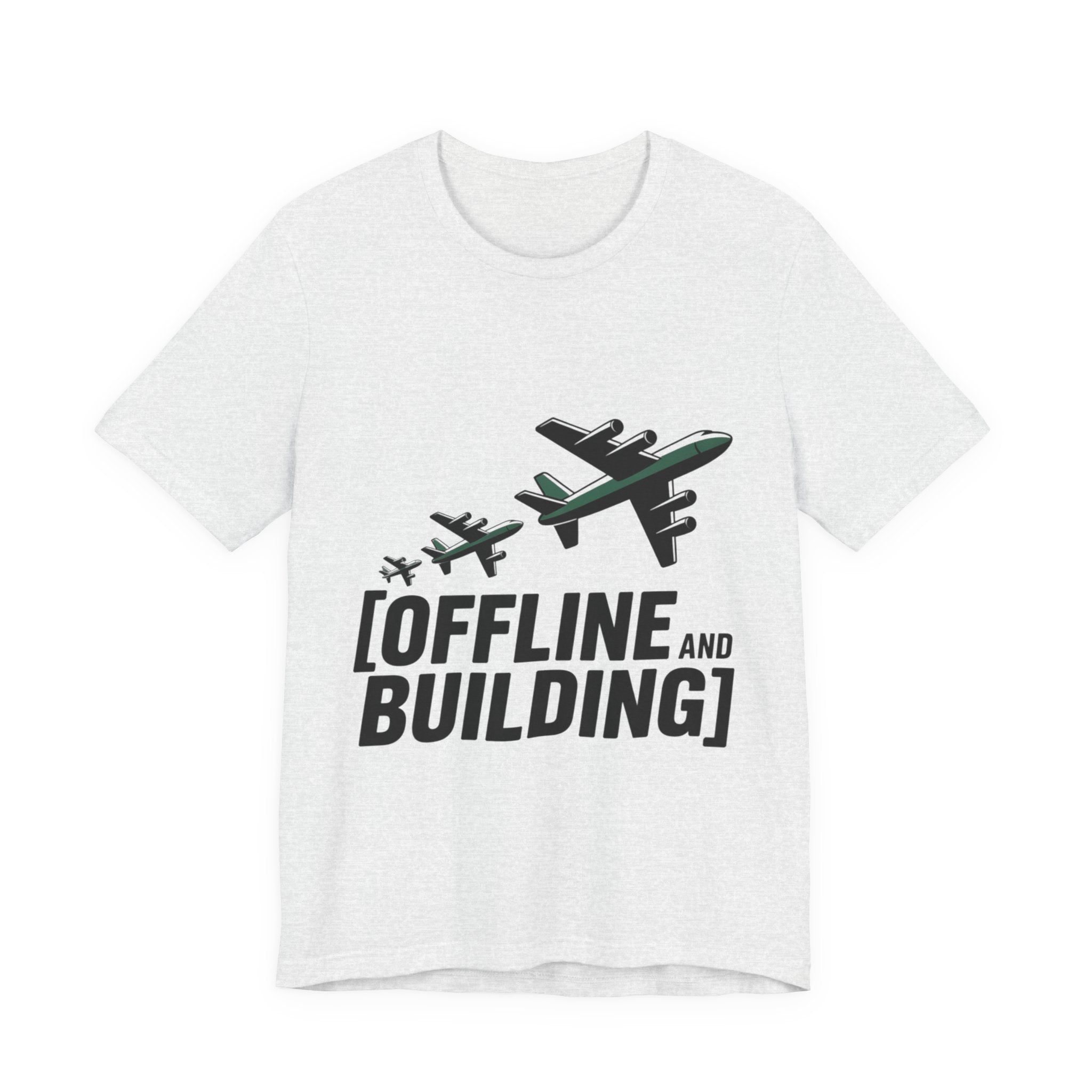 Offline and Building Discipline Mindset T-shirt