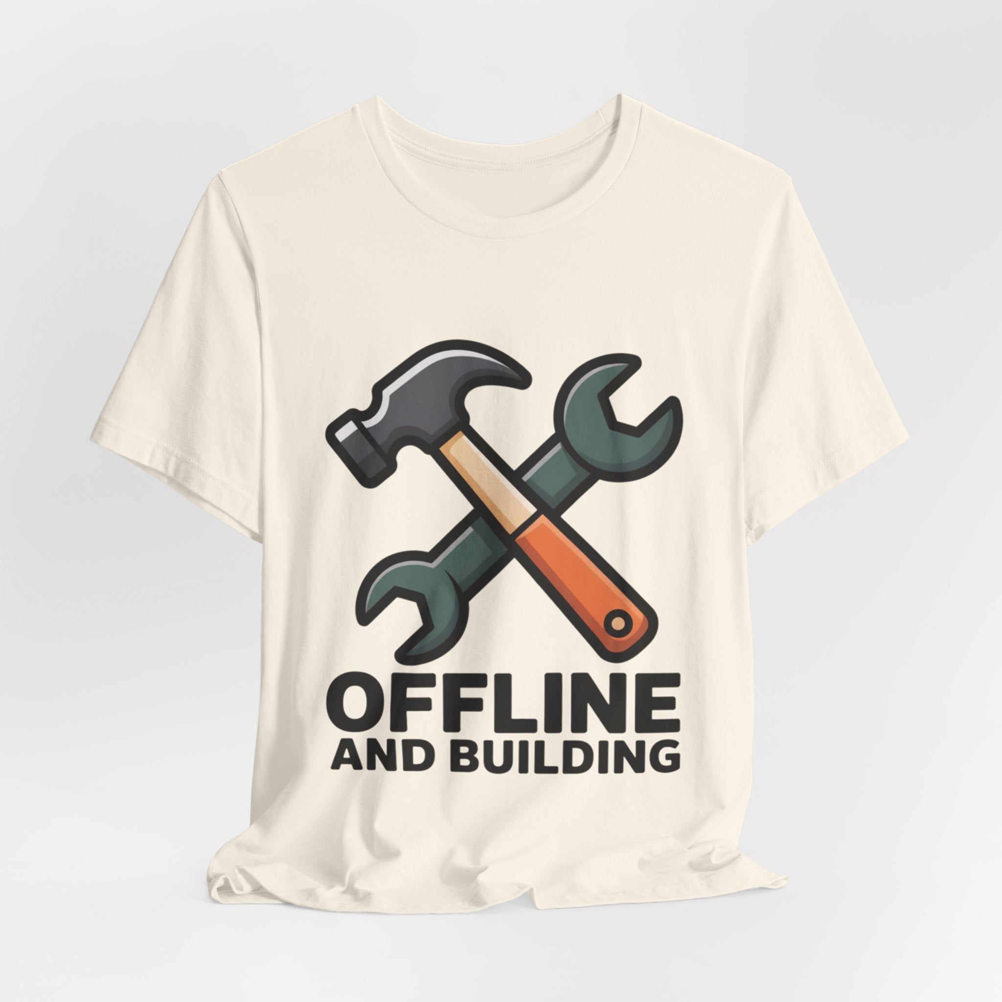 Offline and Building Discipline Mindset T-shirt
