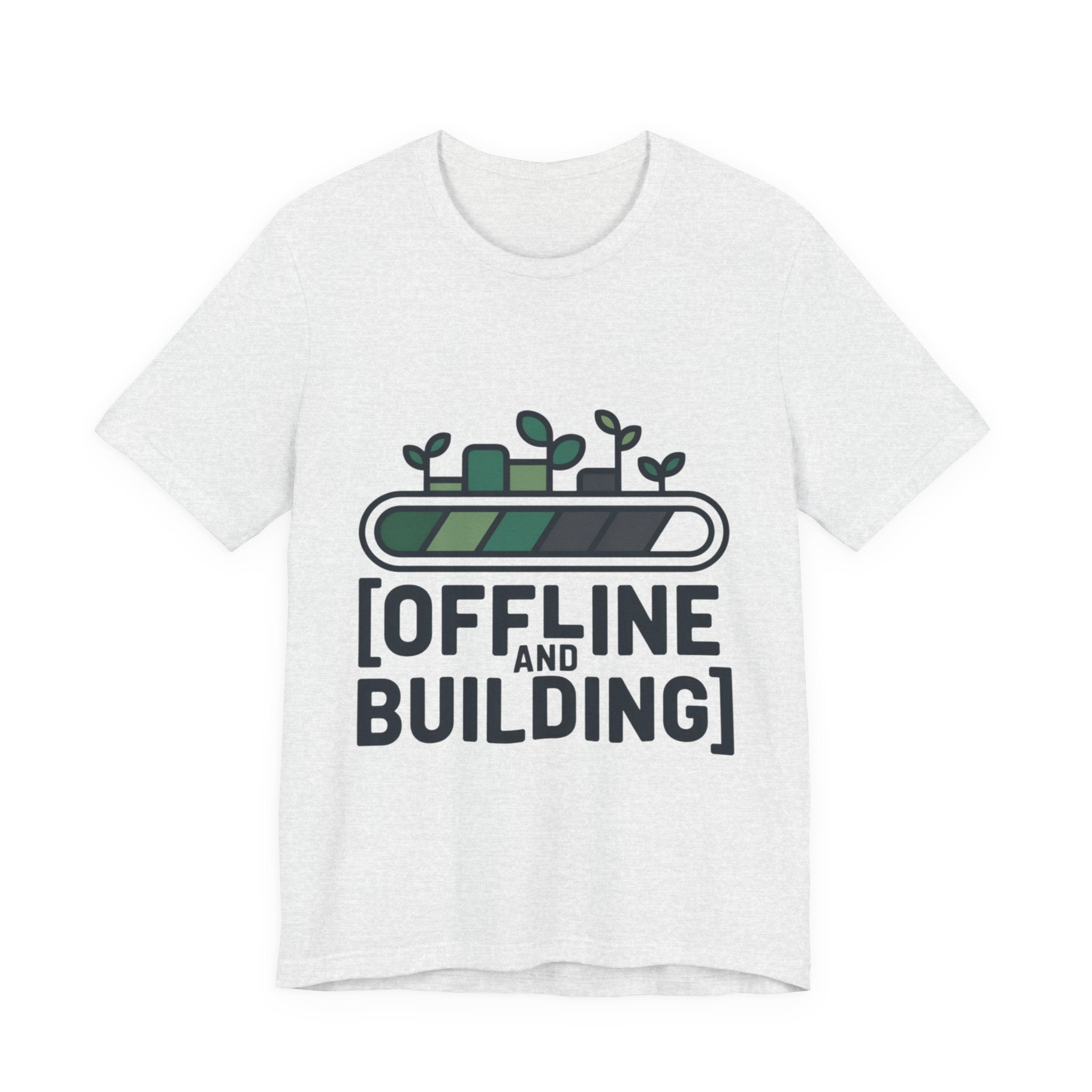 Offline and Building Discipline Mindset T-shirt