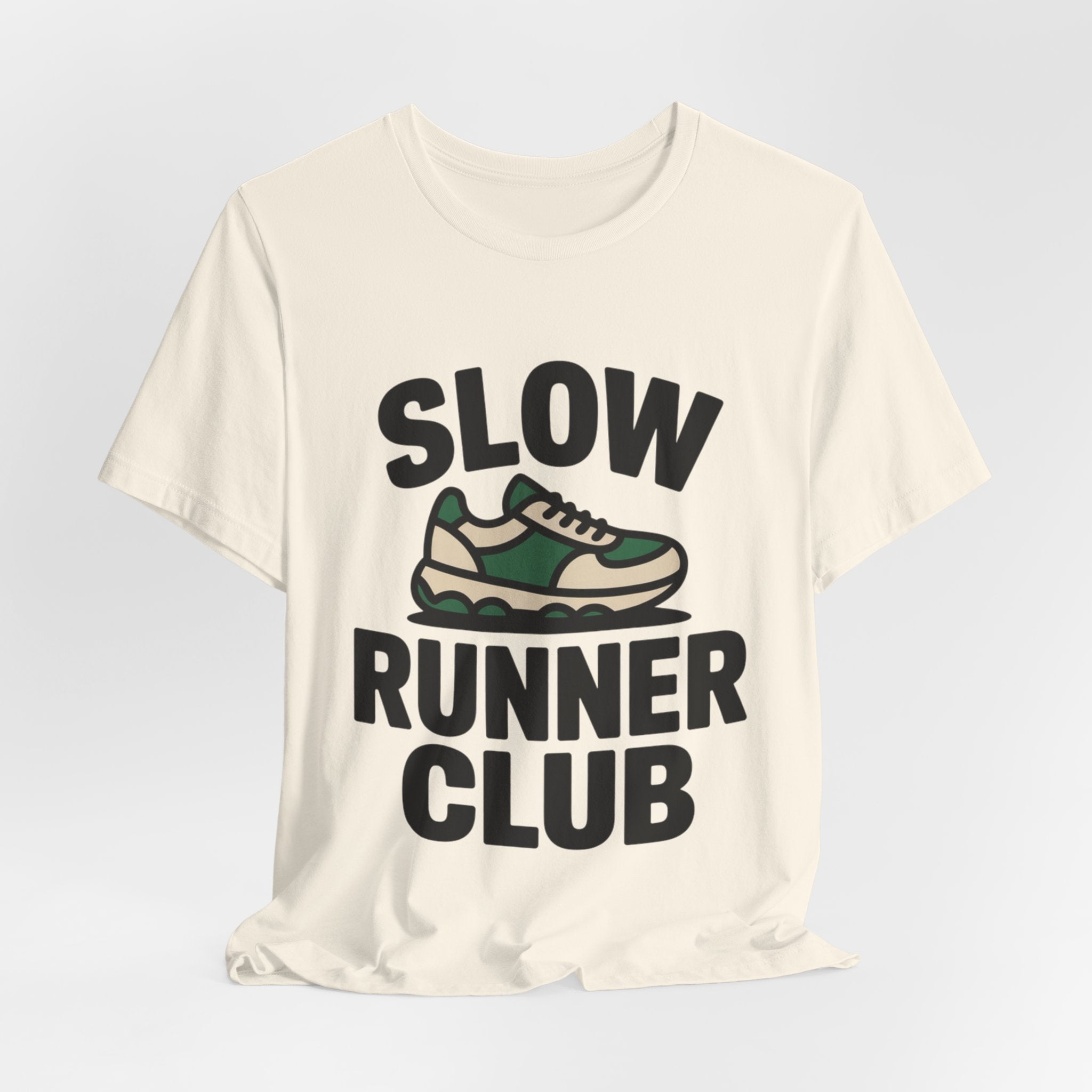 Slow Runner Club Funny Running T-Shirt for Runners