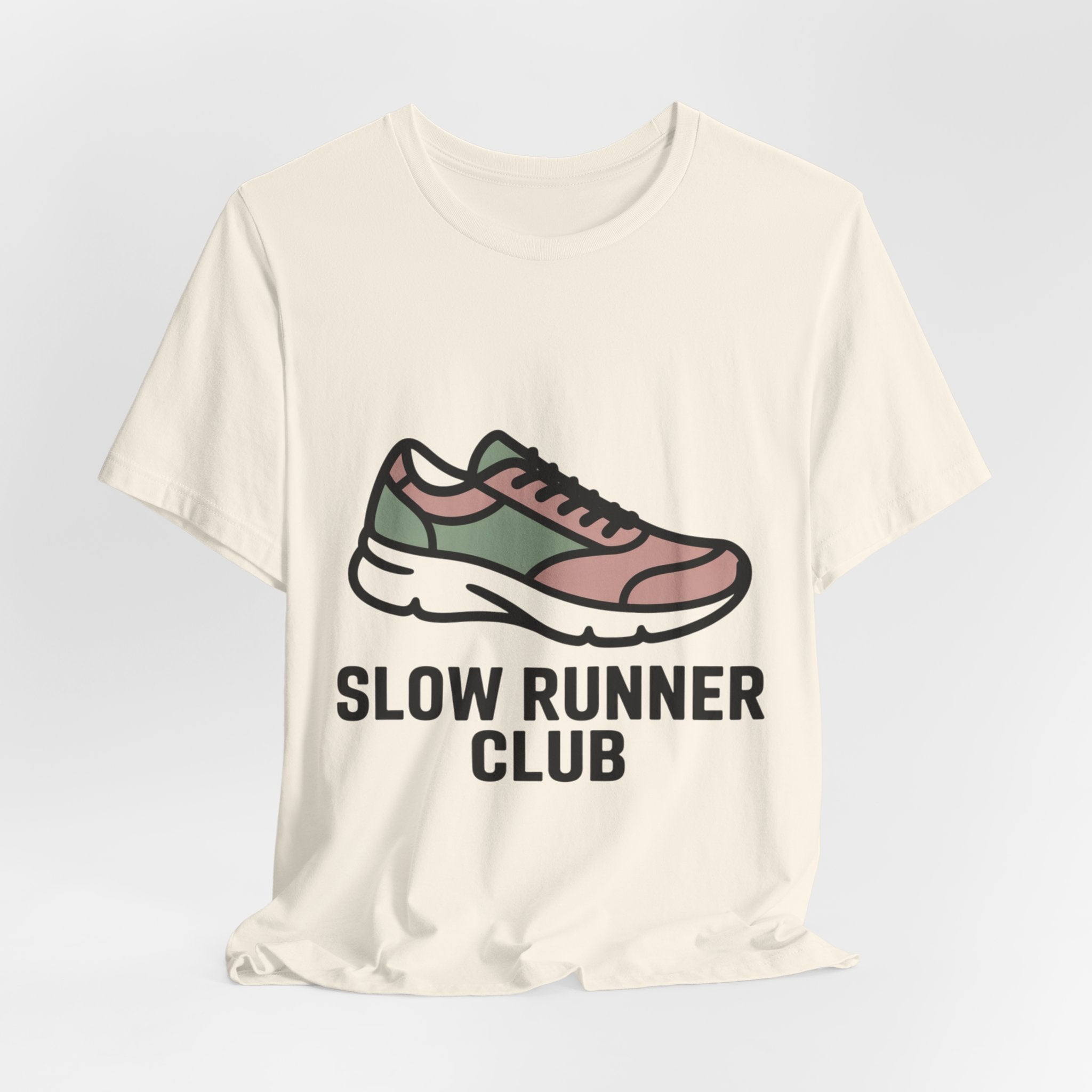 Slow Runner Club Funny Running T-Shirt for Runners