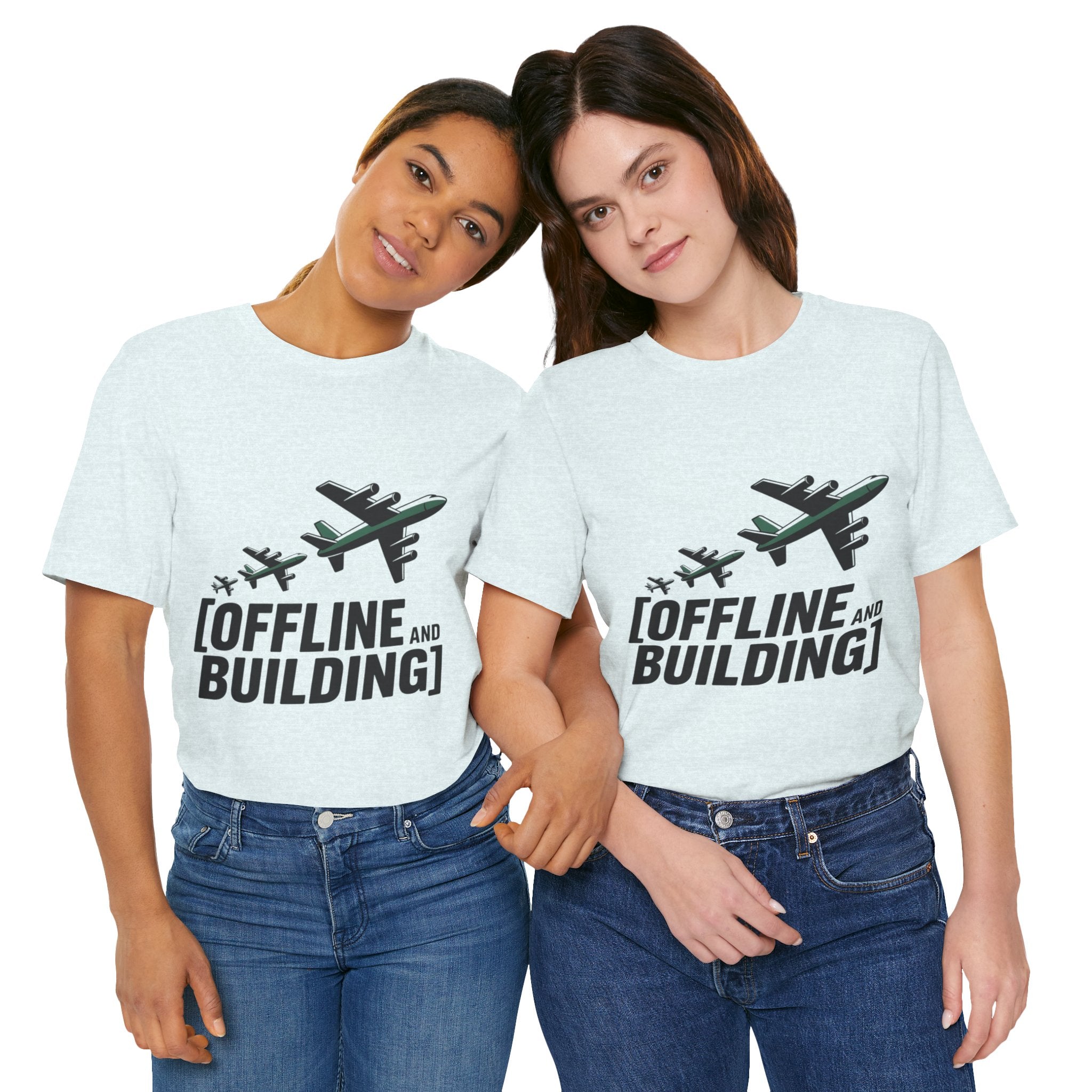 Offline and Building Discipline Mindset T-shirt