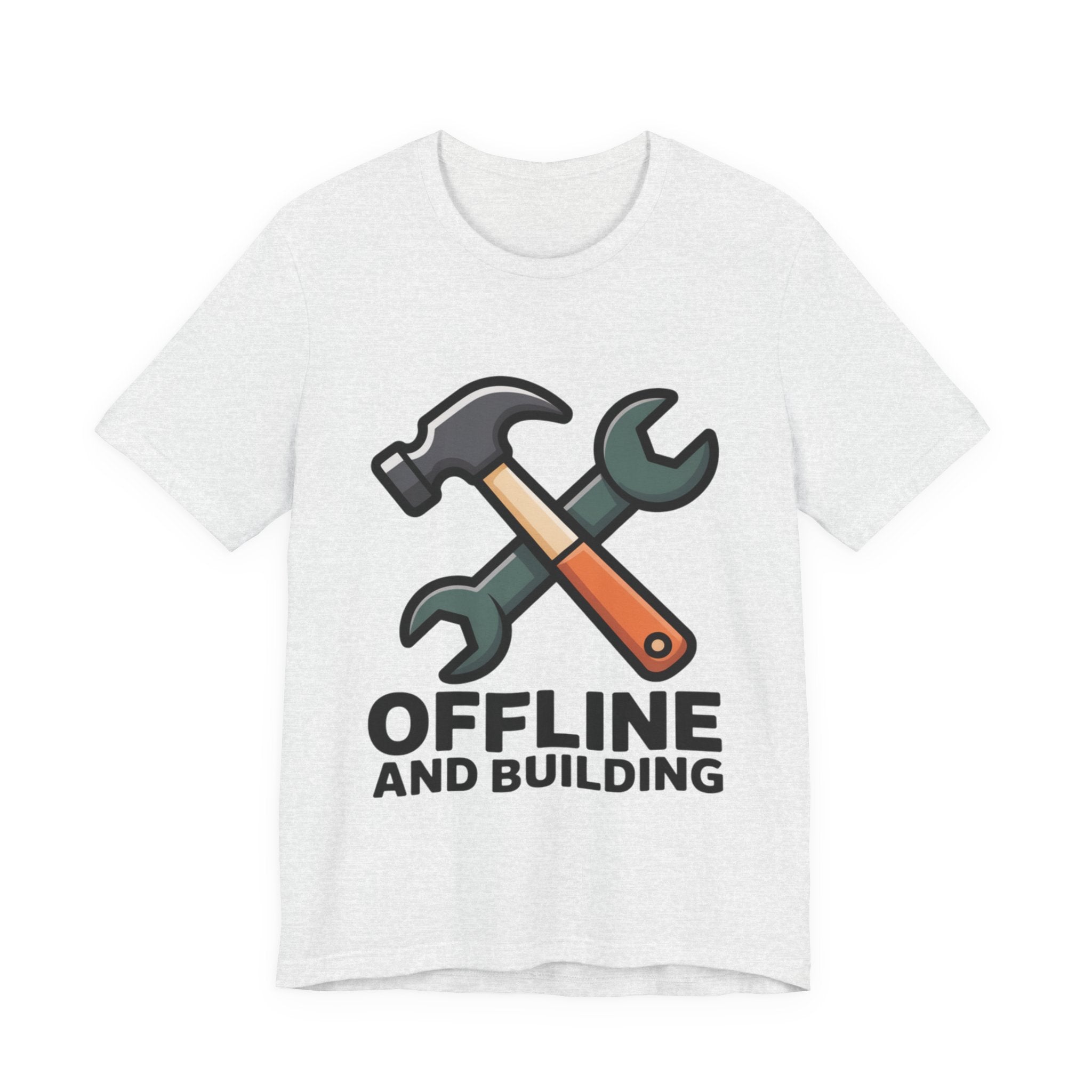 Offline and Building Discipline Mindset T-shirt
