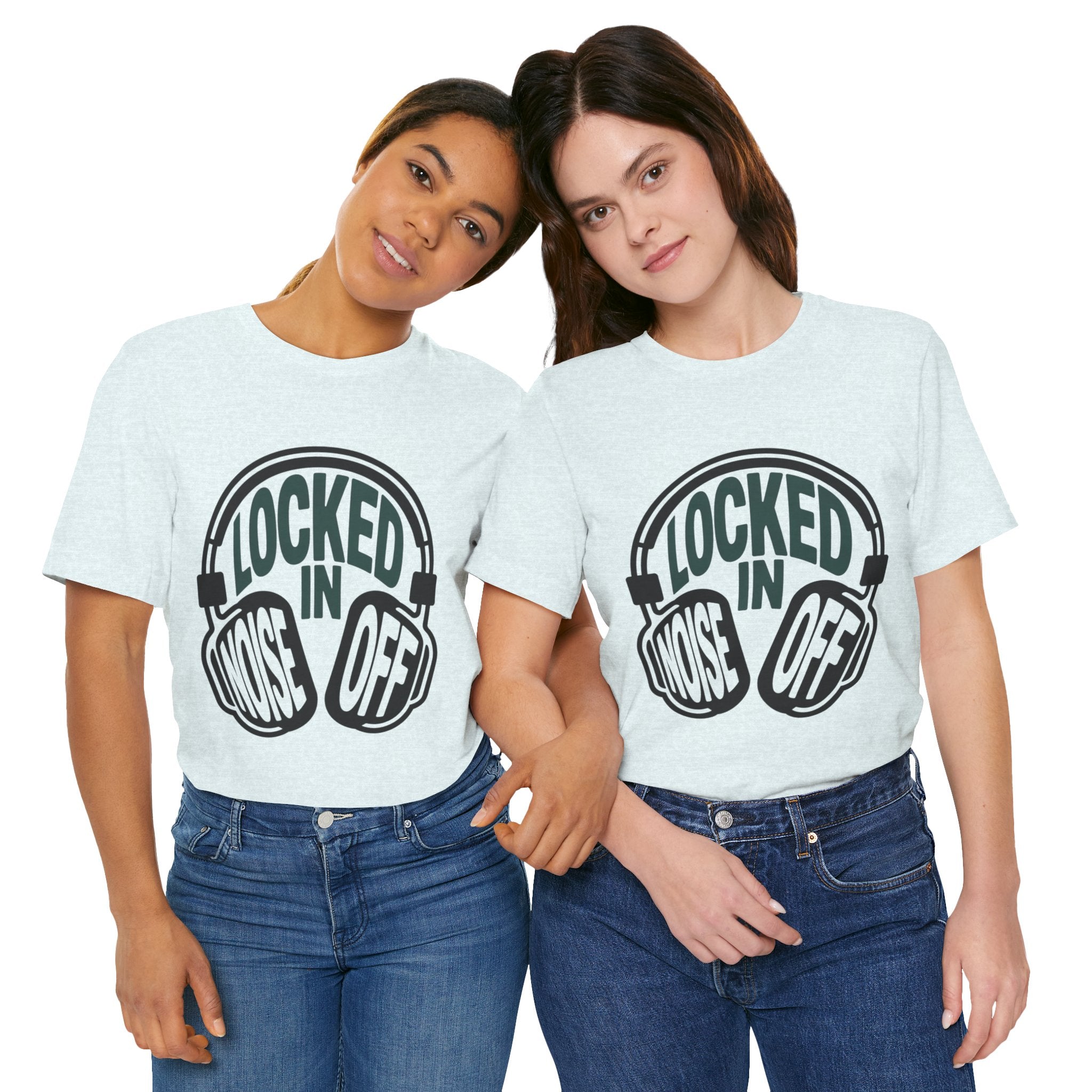 Locked In Noise Off Discipline Mindset T-shirt